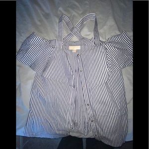 Off the shoulder/cross back top